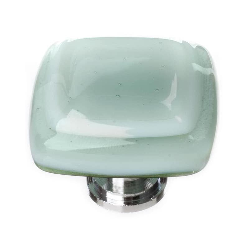 Sietto K-103-PC polished chrome square cabinet knob