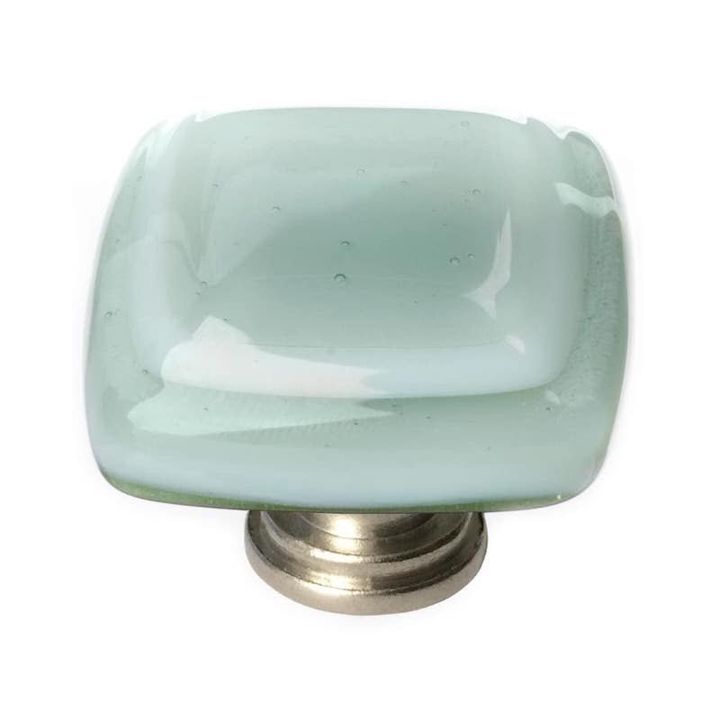Sietto K-103-SN satin nickel square cabinet knob