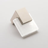 Sietto K-1201-PN polished nickel cabinet knob