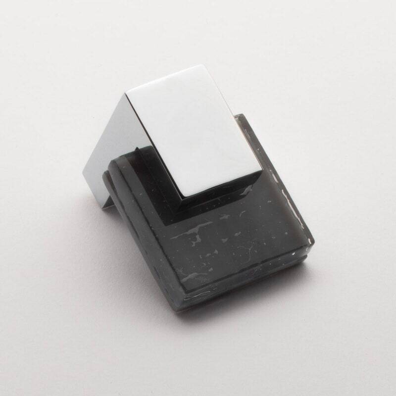 Sietto K-1202-PC polished chrome cabinet knob