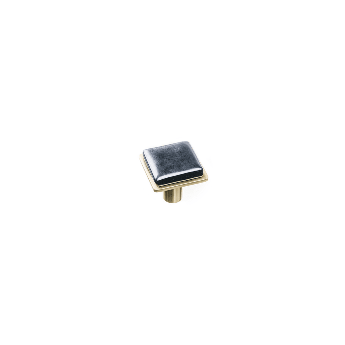 Sietto K-1302-SB satin brass cabinet knob