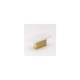 Sietto K-1801-SB satin brass cabinet knob