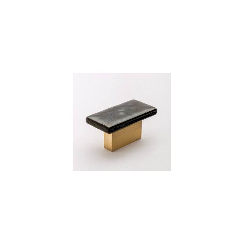 Sietto K-1802-SB satin brass cabinet knob