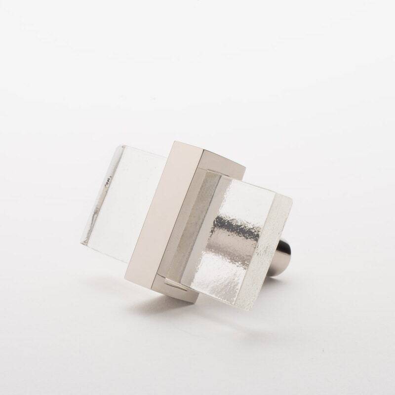 Sietto K-1900-PN polished nickel cabinet knob