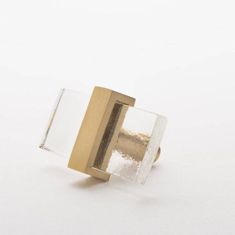 Sietto K-1900-SB satin brass cabinet knob