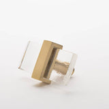 Sietto K-1900-SB satin brass cabinet knob