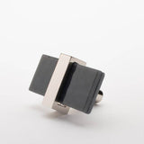 Sietto K-1902-PN polished nickel cabinet knob