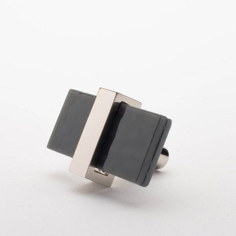 Sietto K-1902-PN polished nickel cabinet knob