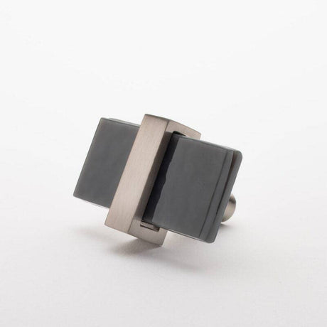 Sietto K-1902-SN satin nickel cabinet knob