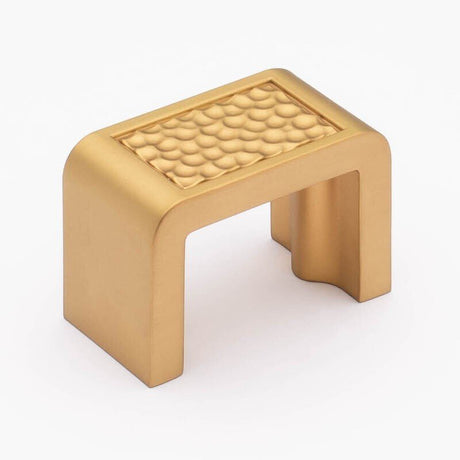 Sietto K-2002-SB satin brass cabinet knob