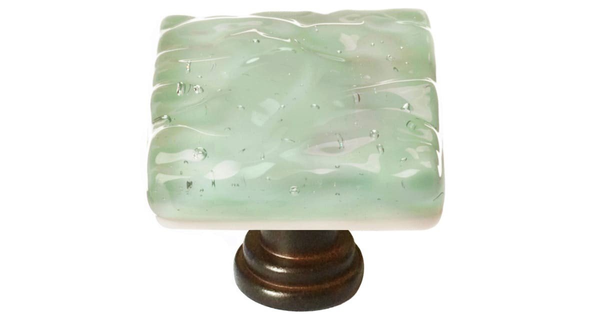 Sietto K-201-ORB oil rubbed bronze square cabinet knob