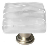 Sietto K-204-SN satin nickel square cabinet knob