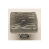 Sietto K-206-PC polished chrome square cabinet knob