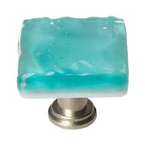 Sietto K-207-SN satin nickel square cabinet knob