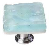 Sietto K-208-PC polished chrome square cabinet knob