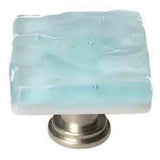 Sietto K-208-SN satin nickel square cabinet knob