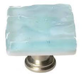 Sietto K-208-SN satin nickel square cabinet knob