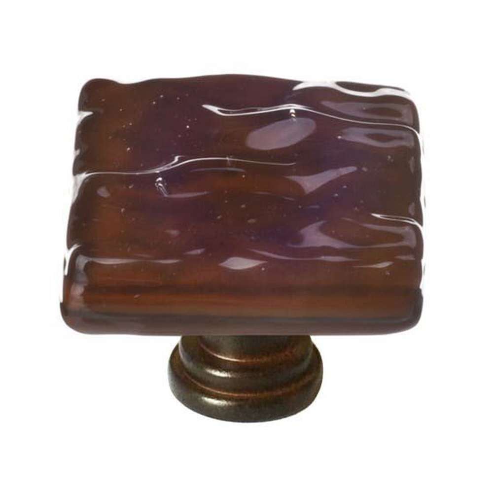 Sietto K-209-ORB oil rubbed bronze square cabinet knob