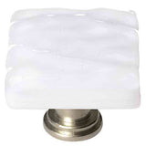 Sietto K-212-SN satin nickel square cabinet pull