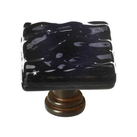 Sietto K-213-ORB oil rubbed bronze square cabinet knob