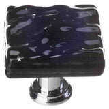 Sietto K-213-PC polished chrome square cabinet knob
