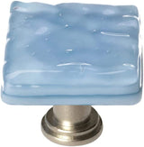 Sietto K-215-SN satin nickel square cabinet knob