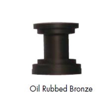 Sietto K-709 Reflective Slate Grey Knob, front view