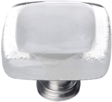 Sietto K-710 Reflective Blue-Grey Knob, front view