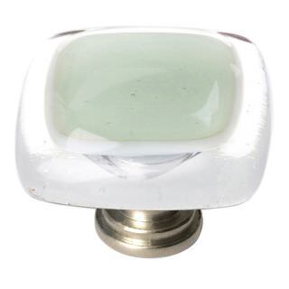 Sietto K-712 Reflective Spruce Green Knob, front view