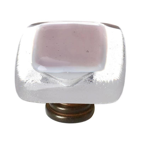 Sietto K-717 Reflective Pink Knob, front view