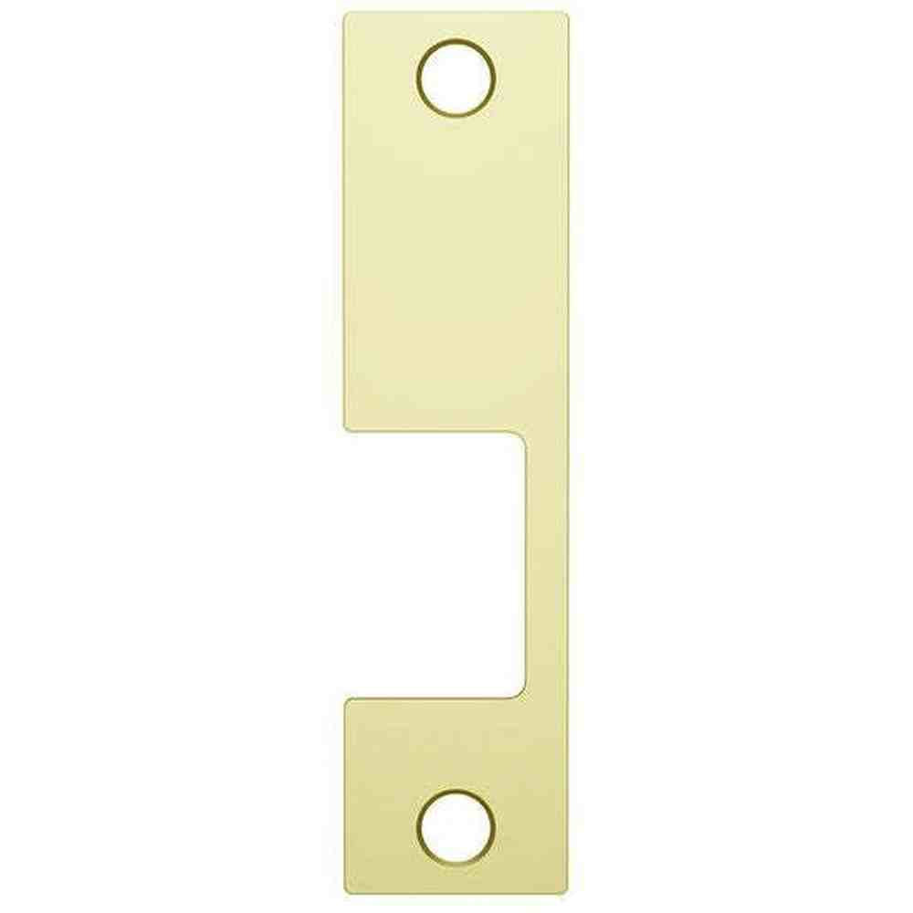 HES KM-605 bright polished brass faceplate
