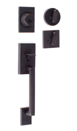 Sure-Loc Modern KN500 11P vintage bronze dummy handleset