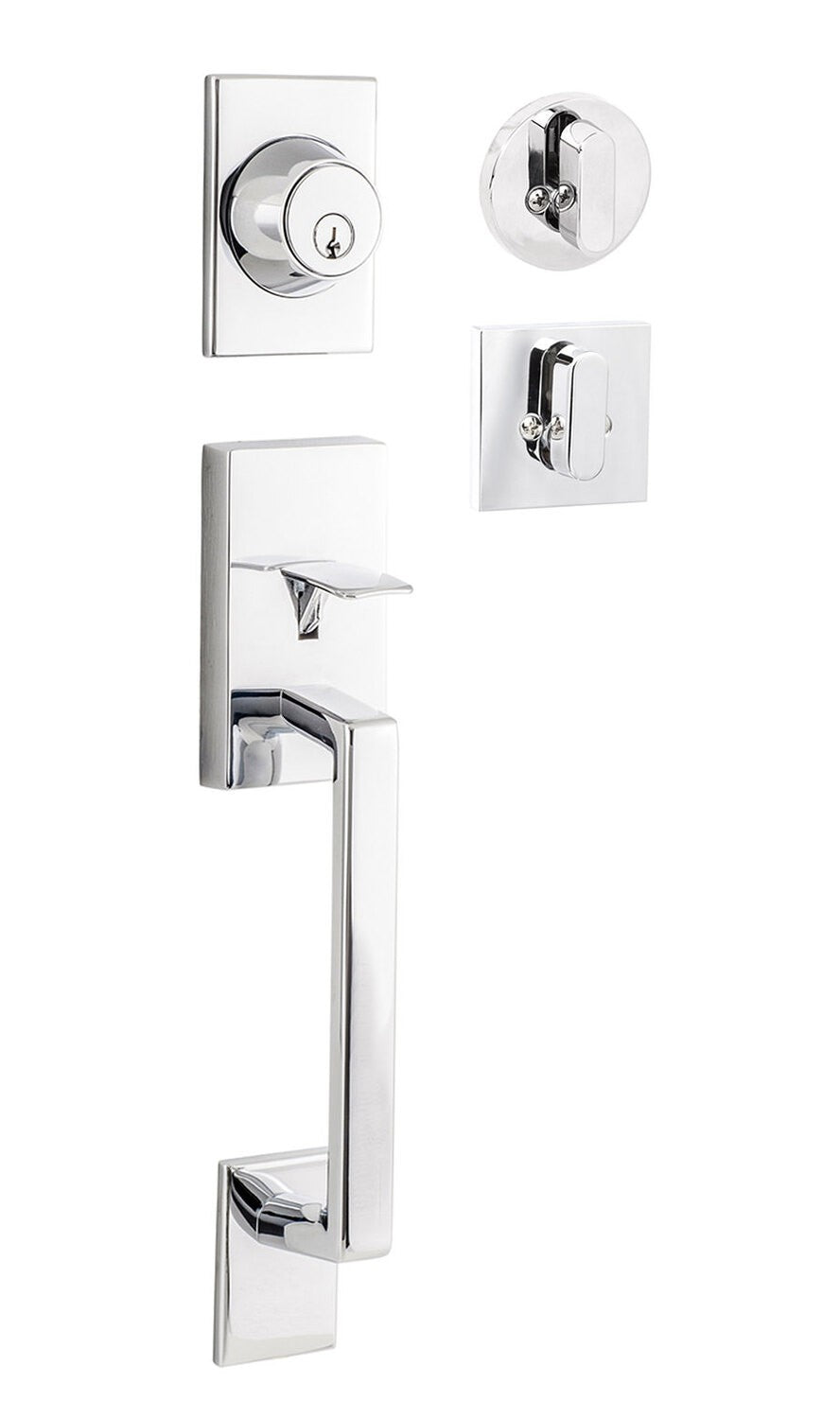 Sure-Loc Modern KN500 26 polished chrome dummy handleset