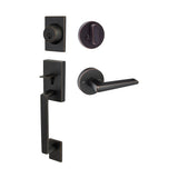 Sure-Loc KN507-R-BS-RD 11P vintage bronze single cylinder handleset