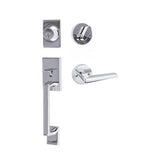 Sure-Loc KN507-R-BS-RD 26 polished chrome single cylinder handleset