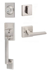 Sure-Loc KN507-S-BS-SQ 15 satin nickel single cylinder handleset