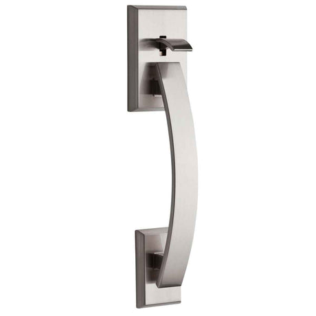 Kwikset 814TVH Tavaris Handle Only; No Deadbolt in Satin Nickel