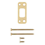 Kwikset 820050-00 Round Corner Deadbolt Strike in Venetian Bronze