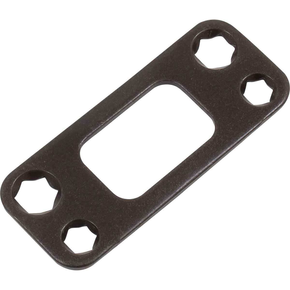 Kwikset 820050-004 Round Corner Deadbolt Strike for US11P Venetian Bronze and 514 Matte Black in Venetian Bronze and Matte Black