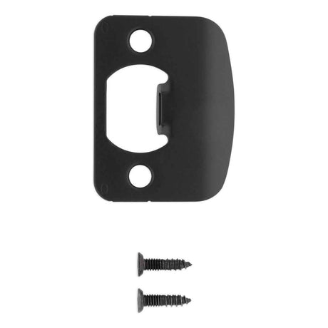 Kwikset 83031-007 Radius Corner Full Lip Strike for US11P Venetian Bronze and 514 Matte Black in Venetian Bronze and Matte Black