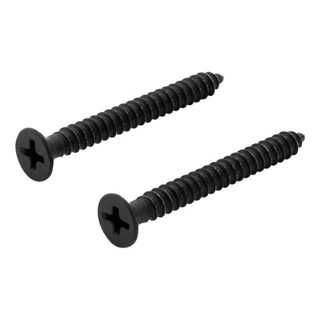 Kwikset Dummy Mounting Screws Dummy Door Lever in Venetian Bronze and Matte Black