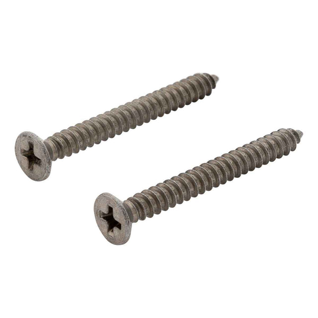 Kwikset Dummy Mounting Screws Dummy Door Lever in Satin Nickel