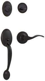 Weslock L2810-1X1FR2D oil rubbed bronze single cylinder handleset