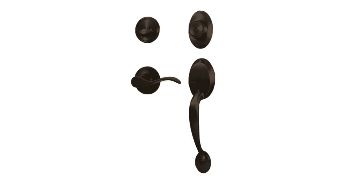 Weslock L2815-1X10020 oil rubbed bronze dummy handleset