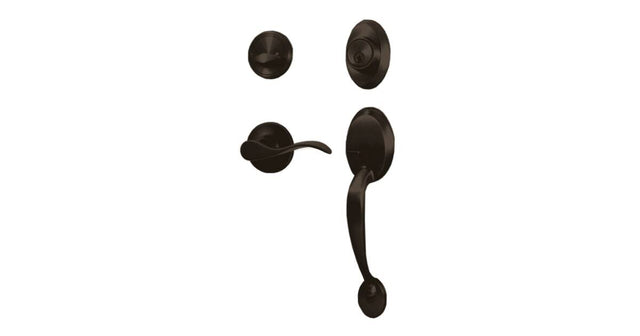 Weslock L2815-1X10020 oil rubbed bronze dummy handleset