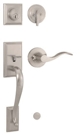 Weslock L2830-NXNFR2D satin nickel single cylinder handleset