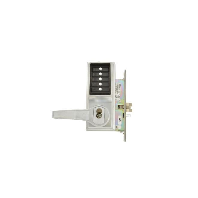 Kaba Simplex L8146B26D satin chrome combination entry