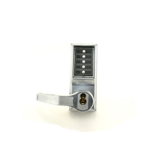 Kaba Simplex L8146S26D satin chrome combination entry