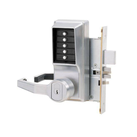 Kaba Simplex L8148S26D satin chrome combination entry