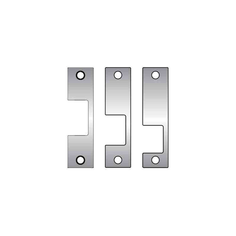 HES LB-630 satin stainless steel electric strike faceplate